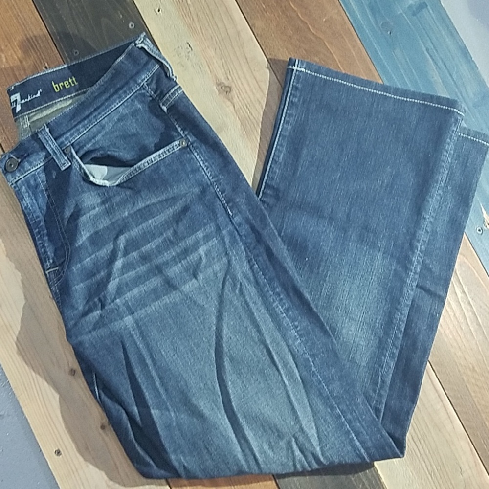 7 For All Mankind Mens Jean's Brett 33